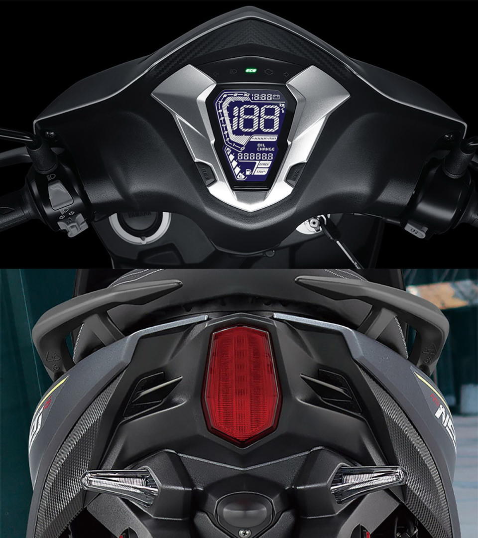 圖／2020 Yamaha RS NEO 125 FI UBS視覺上主打運動帥氣與年輕獨特兩大概念，集結動感流線外觀、輕巧靈活車身、搶眼燈具與舒適便利機能四大特色。