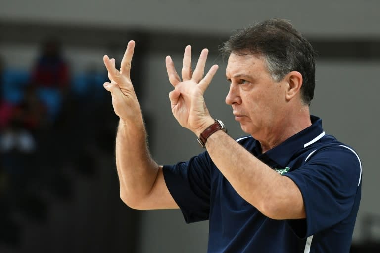 Brazil's head basketball coach, Argentine Ruben Magnano, led Argentina to Olympic gold in 2004