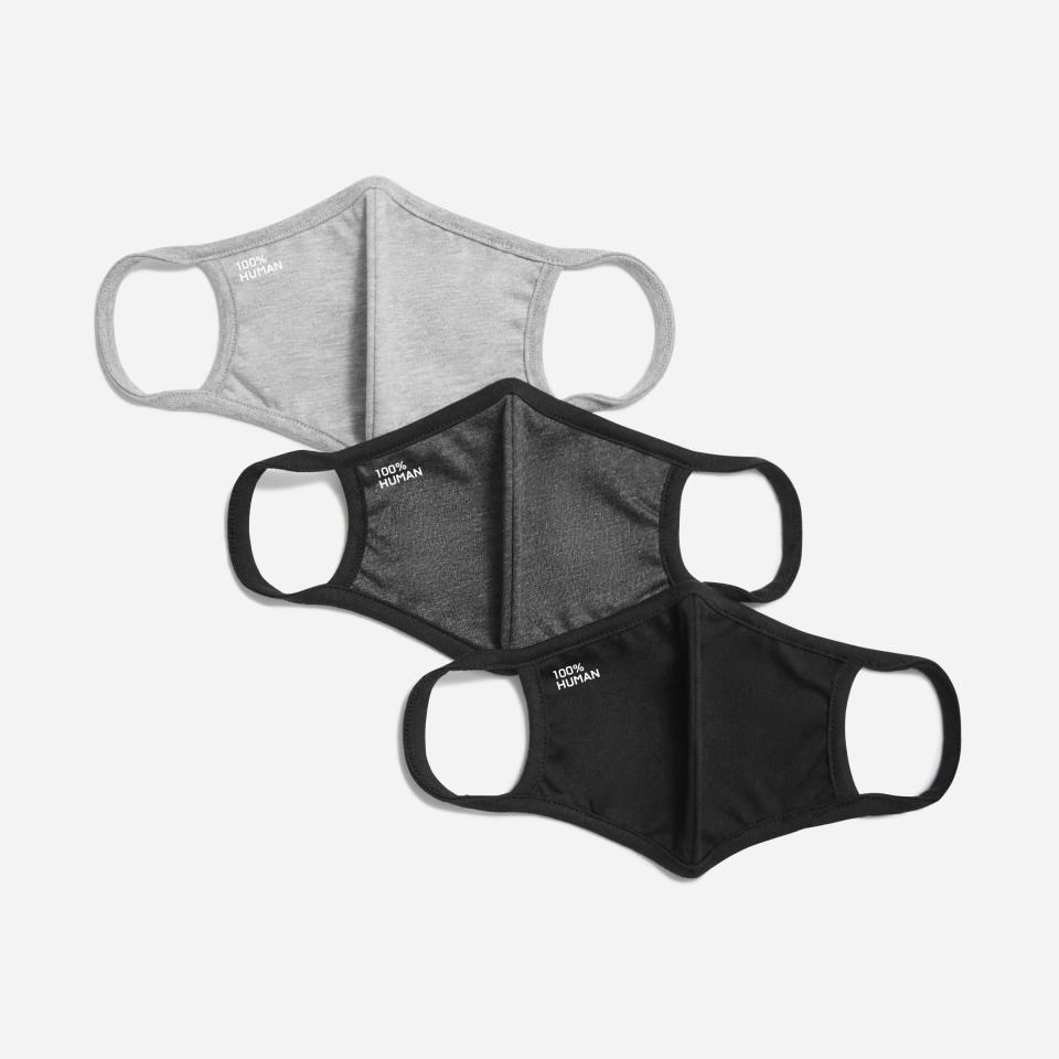 Everlane The 100% Human Face Mask 3-Pack