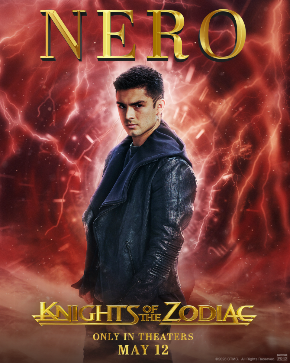 El actor Diego Tinoco es Nero, alias Fénix, uno de los caballeros en el nuevo filme “Knights of the Zodiac”.