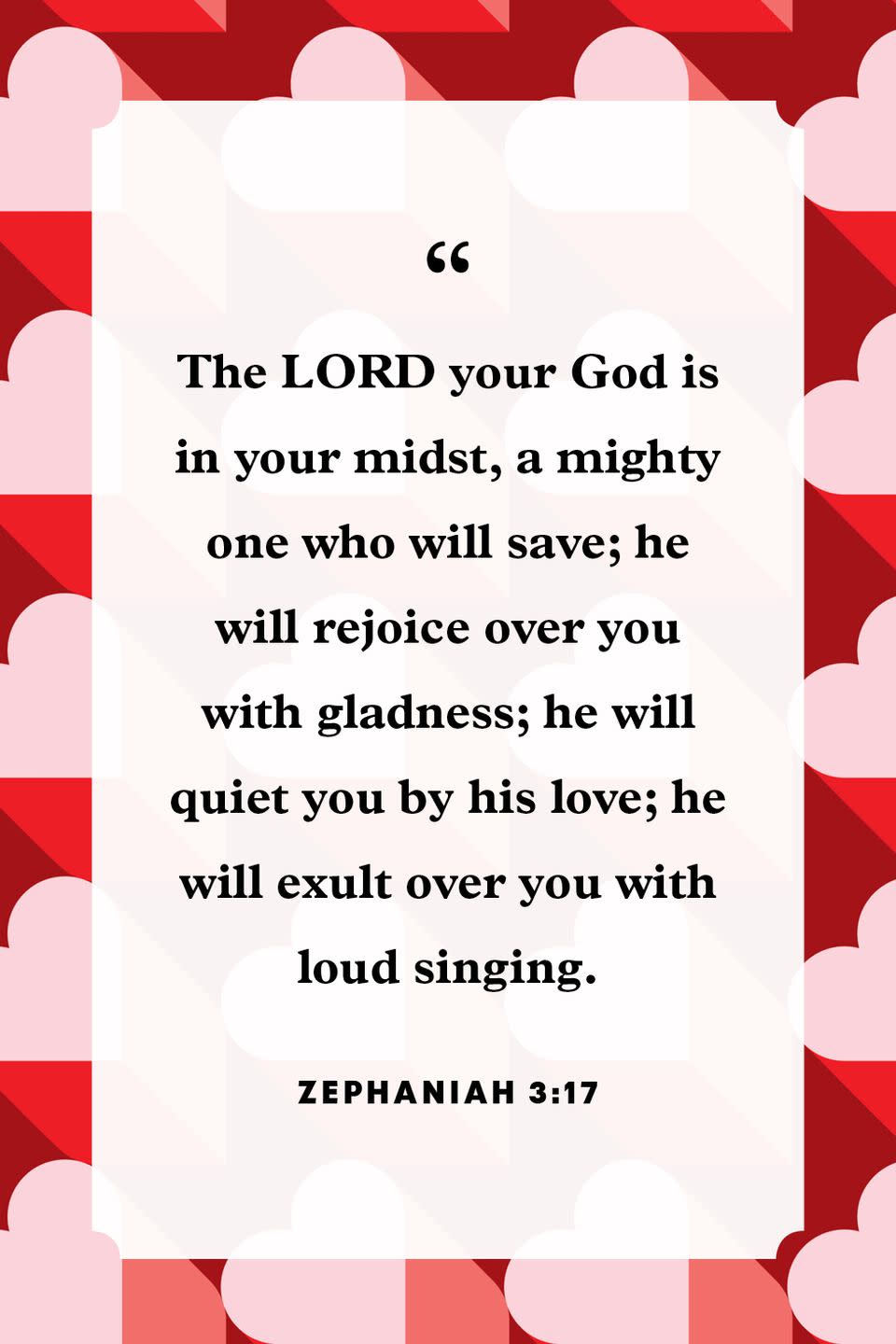 17) Zephaniah 3:17