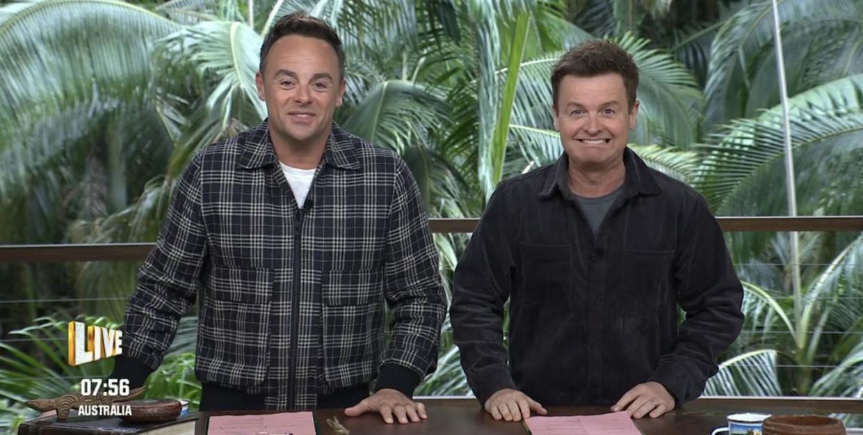 ant and dec, i'm a celebrity get me out of here