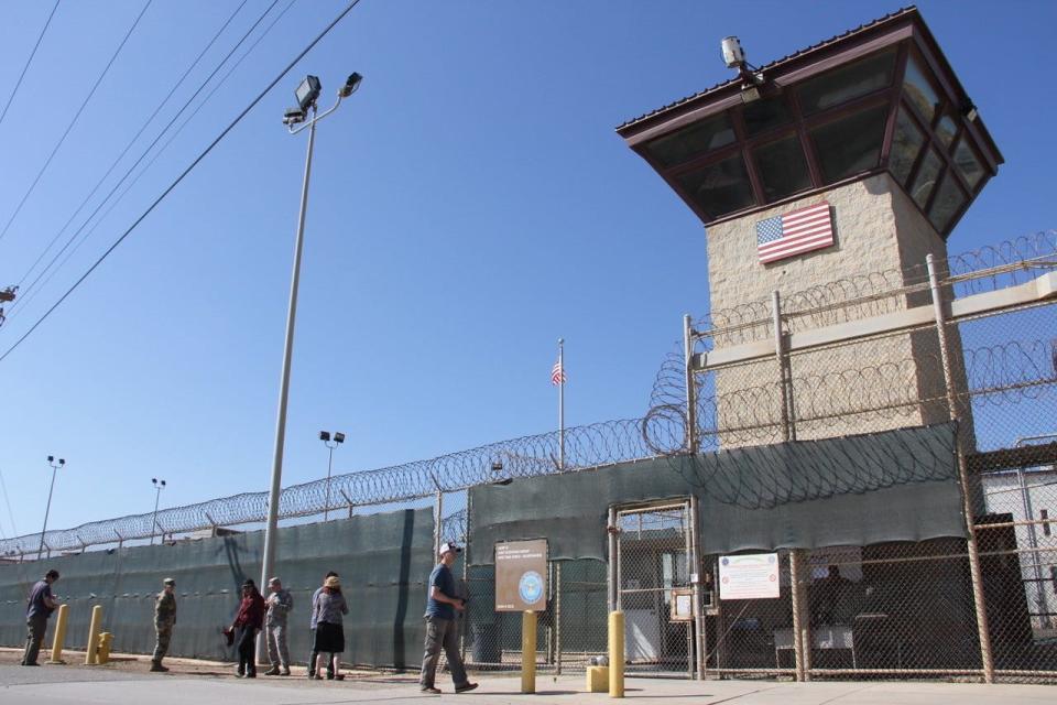 The U.S. military prison in Guantanamo Bay, Cuba, was opened after the 9/11 terror attacks.