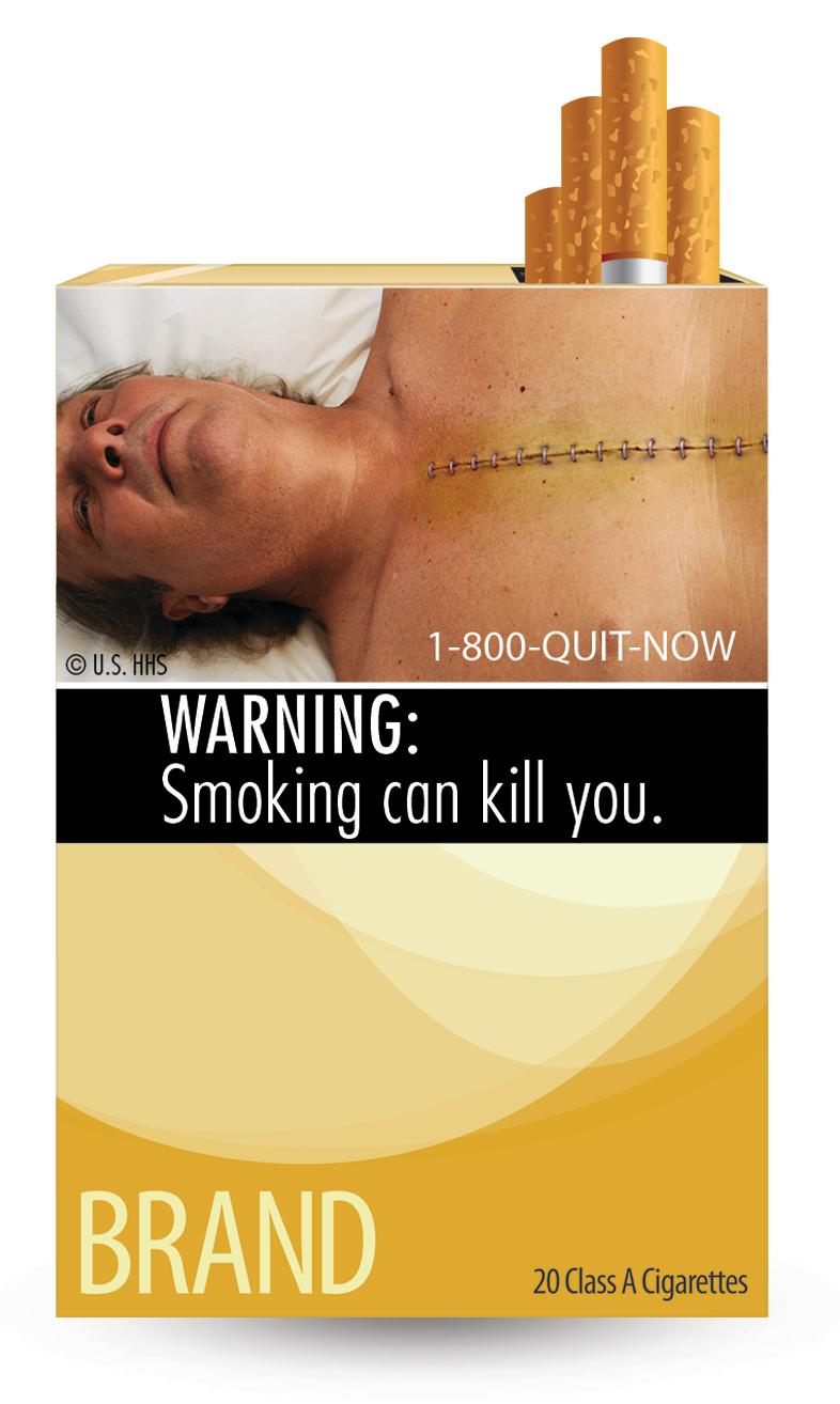 "Smoking can kill"