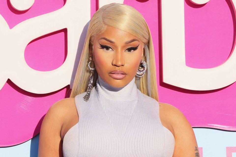 <p>Rodin Eckenroth/WireImage</p> Nicki Minaj in Los Angeles in July 2023