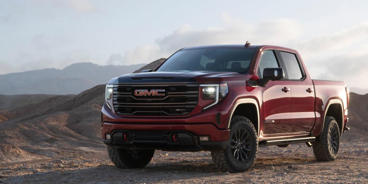 2022 gmc sierra 1500 at4x