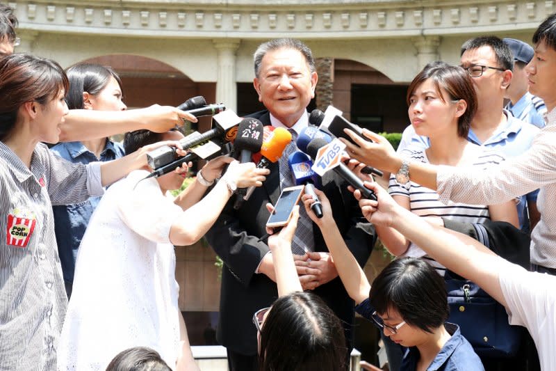 2017-07-24-誠品創辦人吳清友追思會，威京創辦人沈慶京出席。蘇仲泓攝