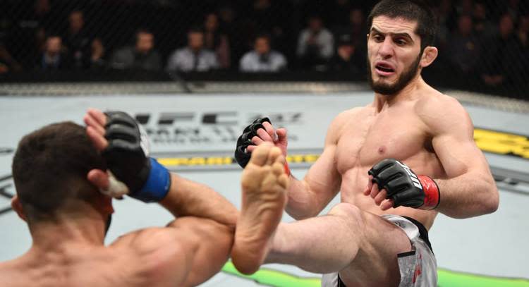 Islam Makhachev wins at UFC St Petersburg