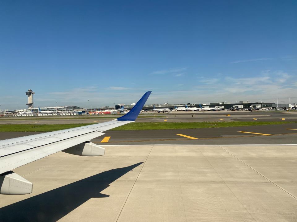 Flying from JFK Airport during pandemic