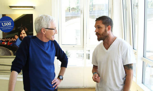 Tom Hardy and Paul O’Grady