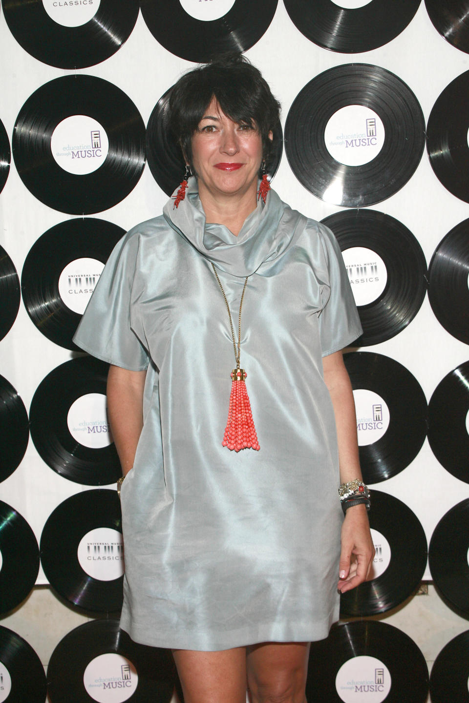 NEW YORK, NY - MAY 6: Ghislaine Maxwell attends EDUCATION THROUGH MUSIC Annual Children's Benefit Gala at Capitale on May 6, 2014 in New York City. (Photo by Sylvain Gaboury/Patrick McMullan via Getty Images)