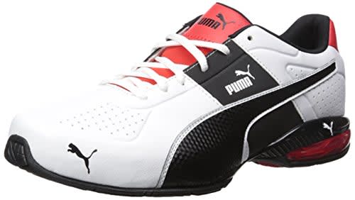 PUMA Men's Cell Surin 2.0 FM Sneaker White Black, 9.5 M US (Amazon / Amazon)