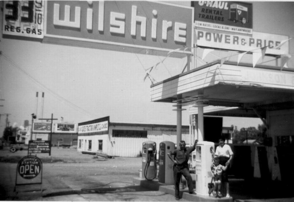 The Hrebeniuks’ American dream comes true when the family opens the Willows, Calif., gas station and adjoining hamburger café in 1950s.
