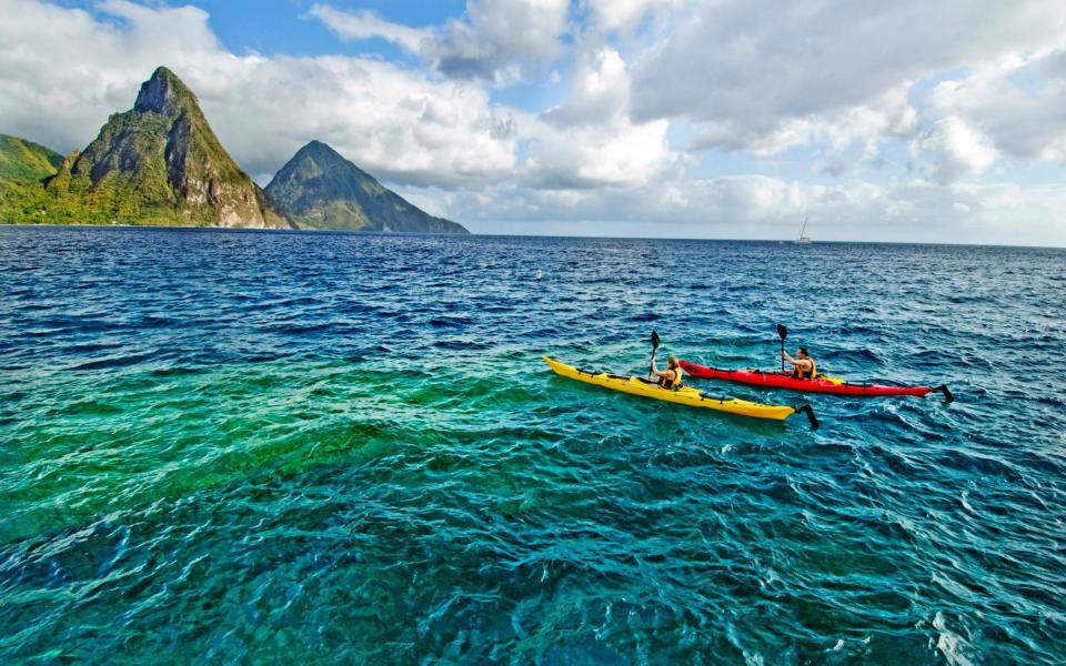 St Lucia is among the Caribbean islands to have welcomed British holidaymakers throughout the pandemic - Getty