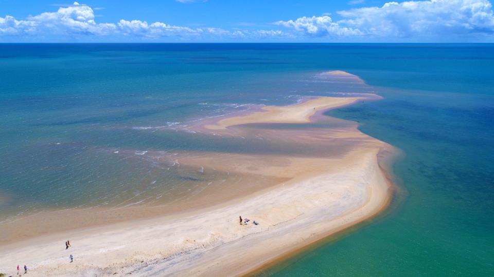 Corumbau tropical beach