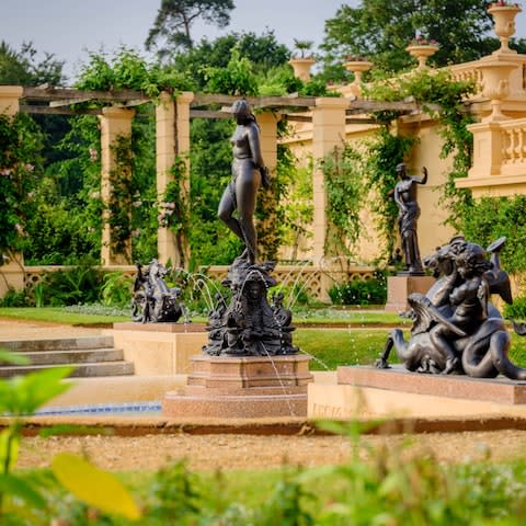 The gardens of Osborne House. - Credit: Jim Holden