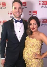 Zoe and her husband Hamish Blake. Photo: Instagram/conilio.official.