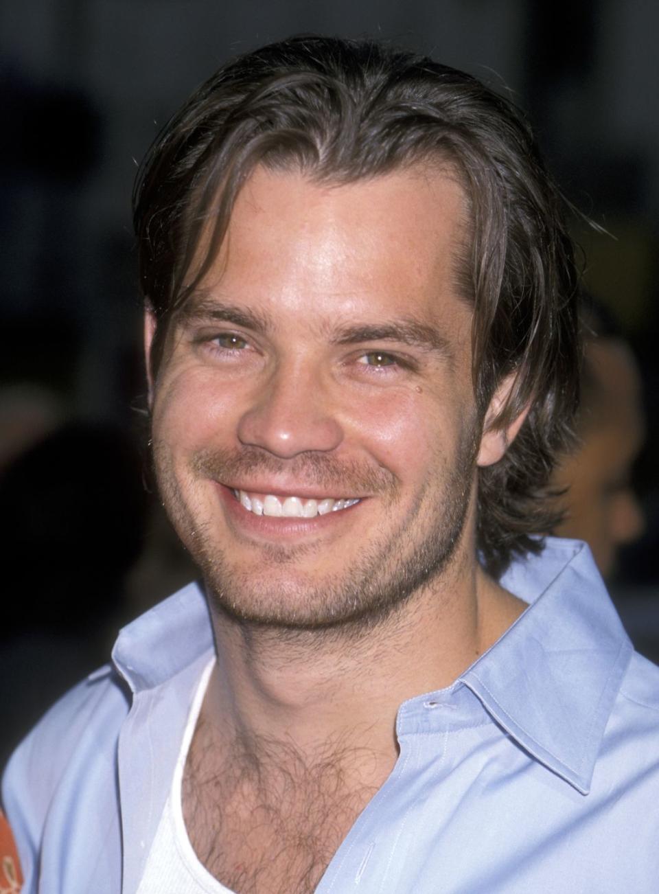 Then: Timothy Olyphant