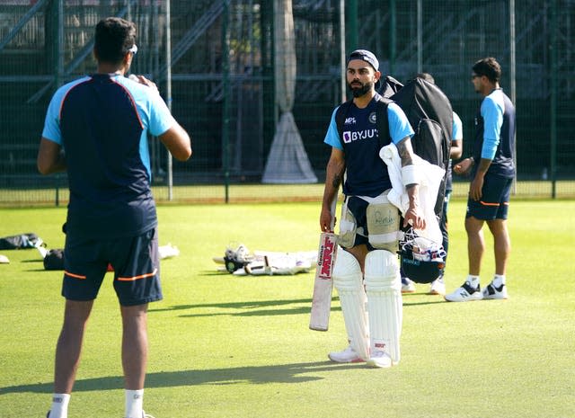 India cancelled training on Thursday