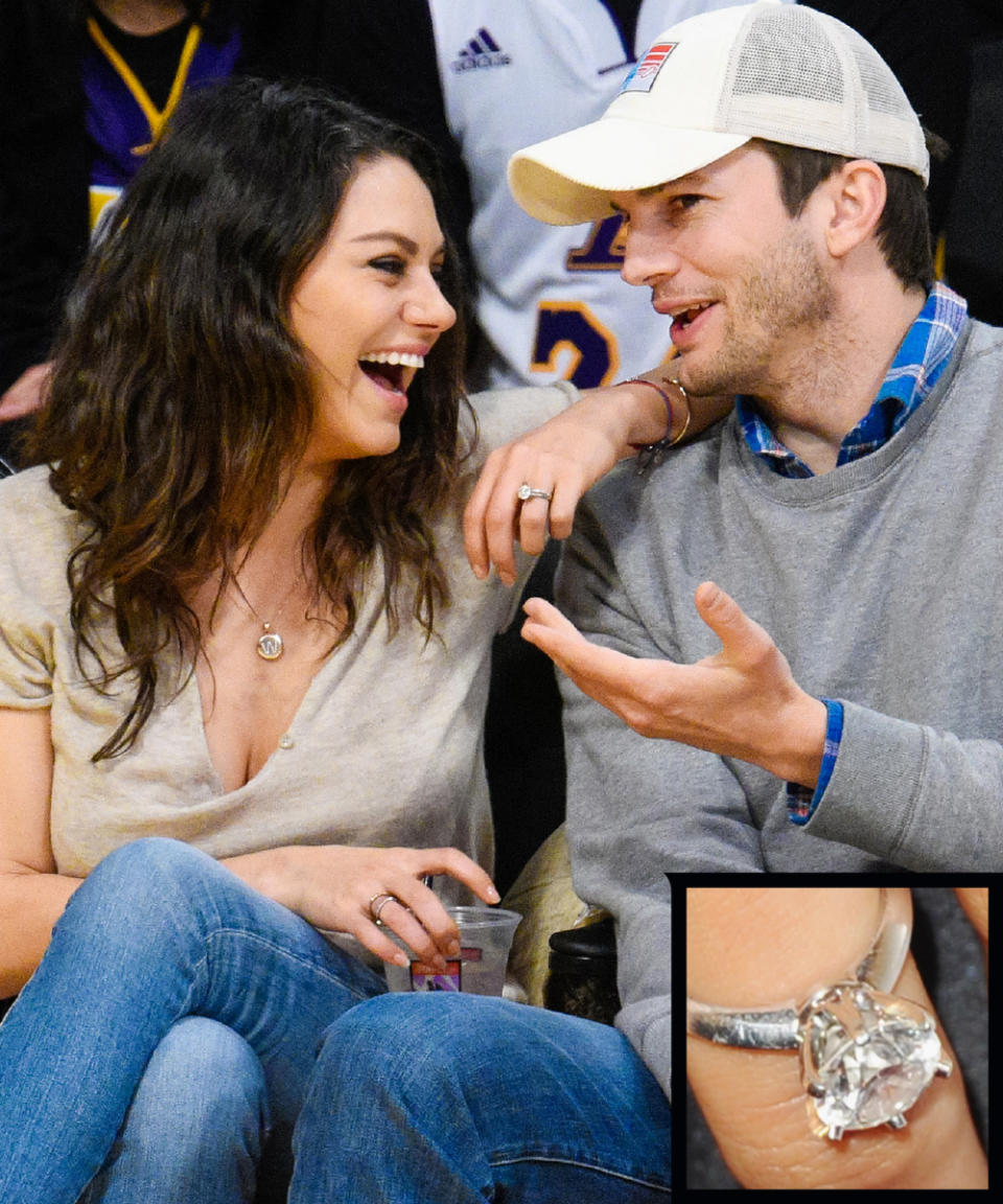 Mila Kunis and Ashton Kutcher