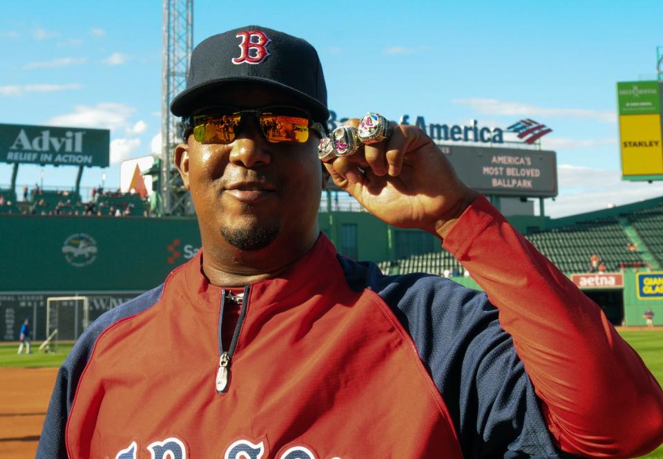 Pedro Martinez is a three-time Cy Young winner who also won the ERA title five times.