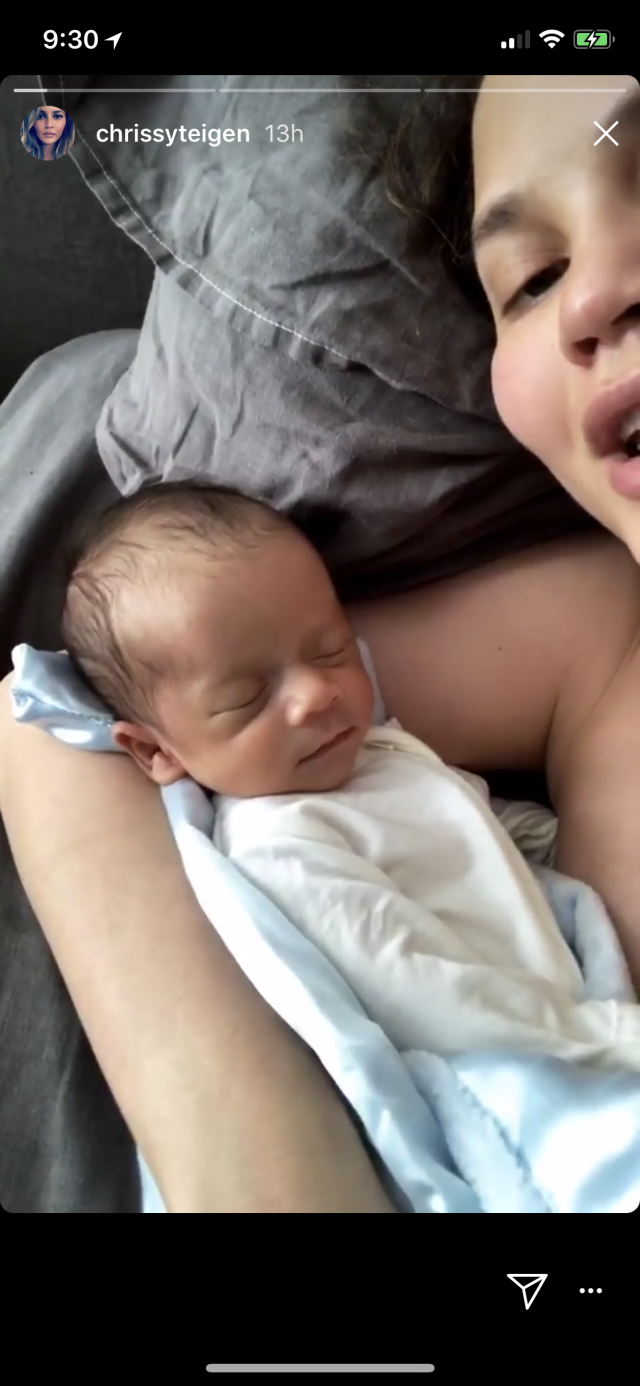 Chrissy Teigen and John Legend's baby boy keeps getting more adorable!