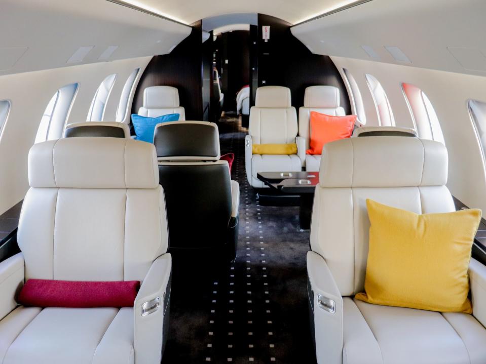 VistaJet Bombardier Global 7500 — Dubai Airshow 2021