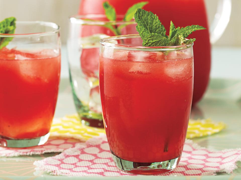 Minted Lemon-Lime Watermelon Agua Fresca