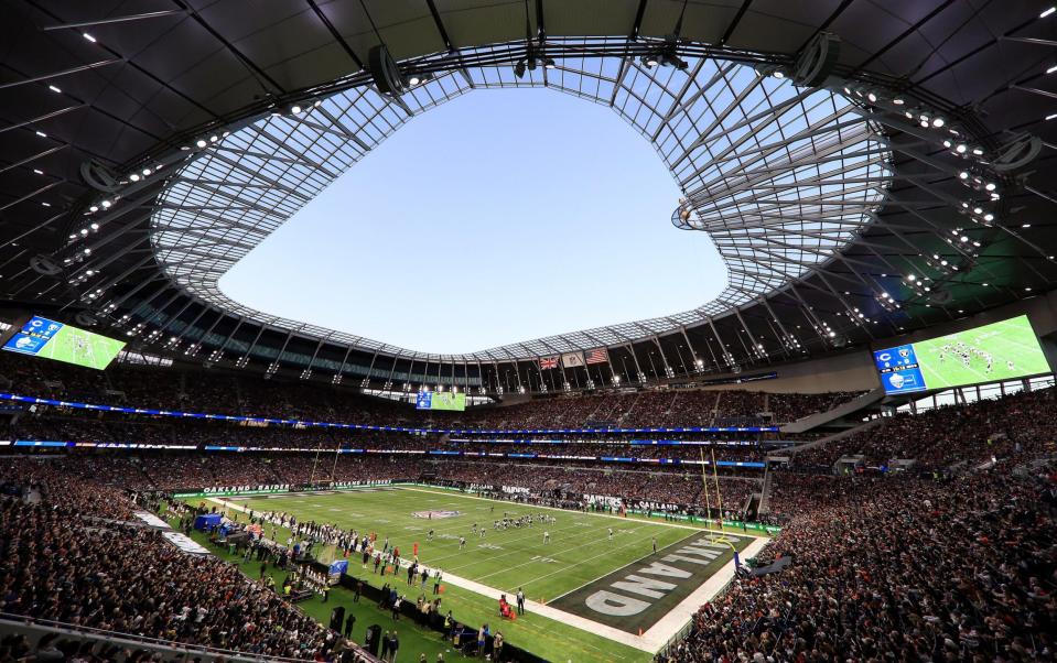 Chicago Bears take on Oakland Raiders at the Tottenham Hotspur Stadium - GETTY IMAGES