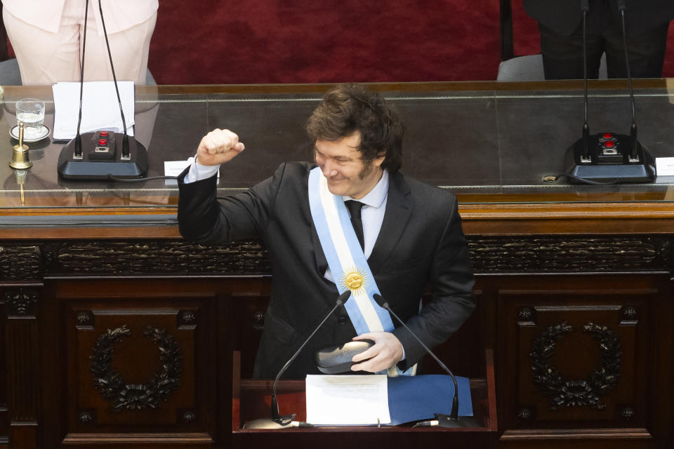 Javier Milei, presidente de Argentina. (Photo by Matias Baglietto/NurPhoto via Getty Images)