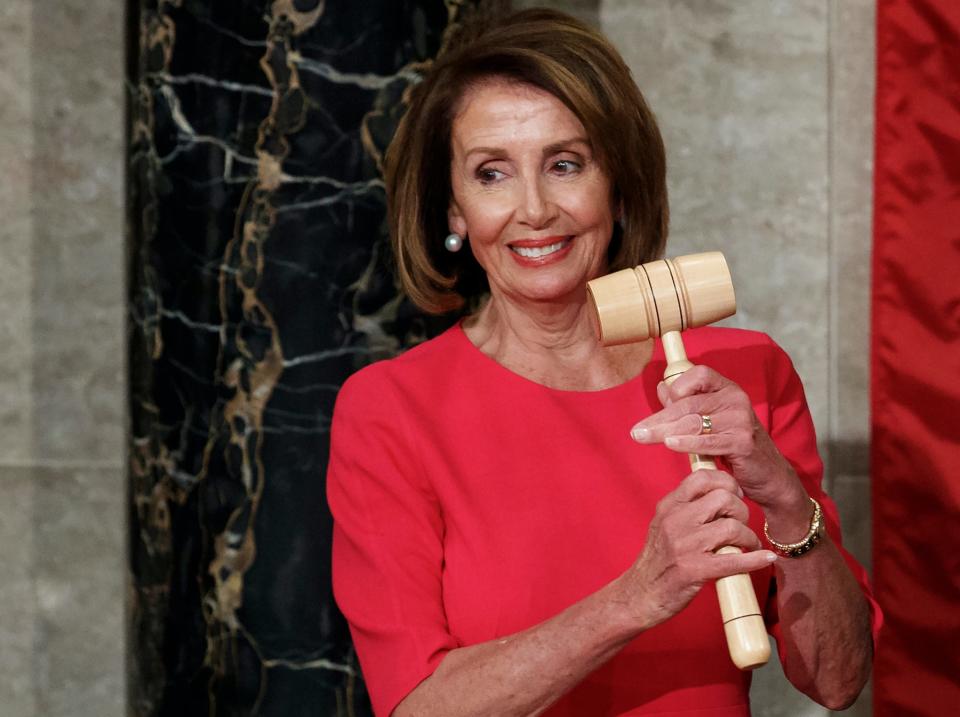 Nancy and gavel