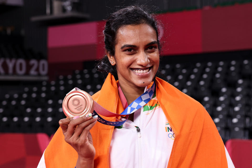 Bronze medalist PV Sindhu