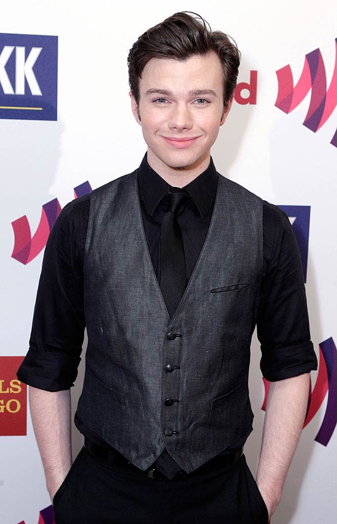 Chris Colfer GLAAD Aw