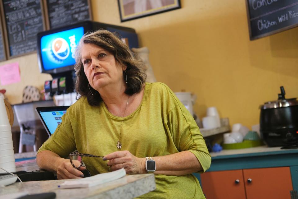 Lee Rutherford, The Lunchbox owner, is pictured Nov. 6 in Shawnee.