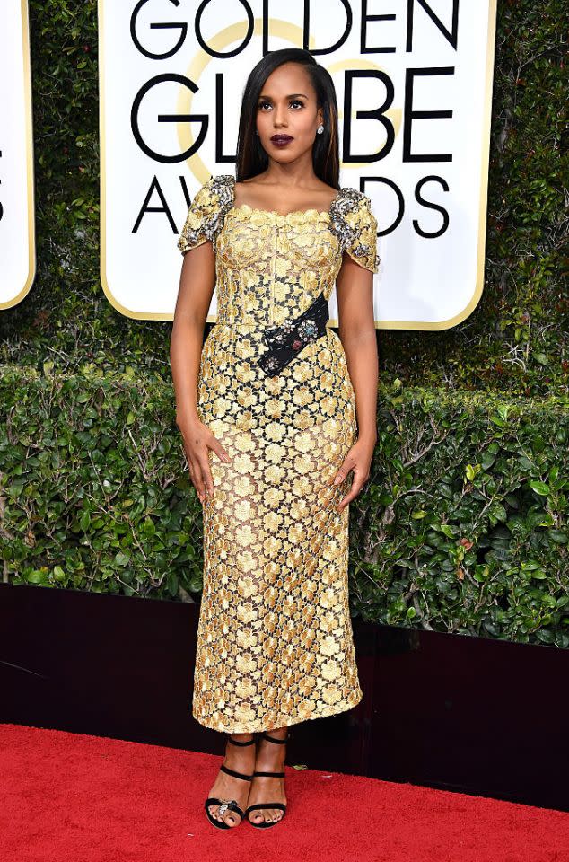 Kerry Washington in Dolce & Gabbana