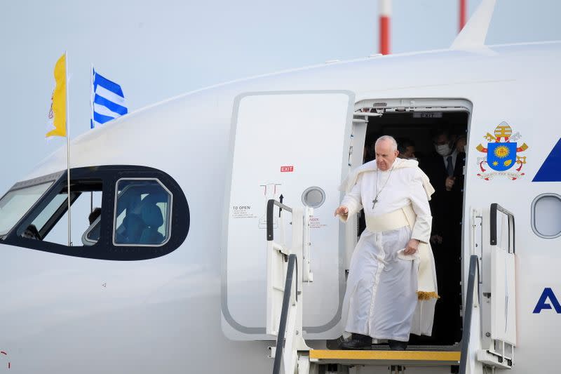 Pope Francis visits Greece
