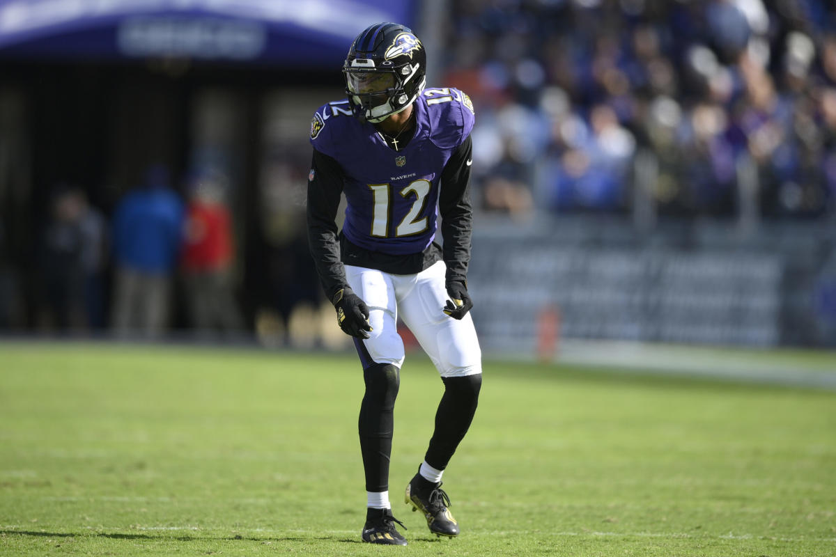 Why Baltimore Ravens' James Proche has draw admiration of coaches but  little playing time on offense 