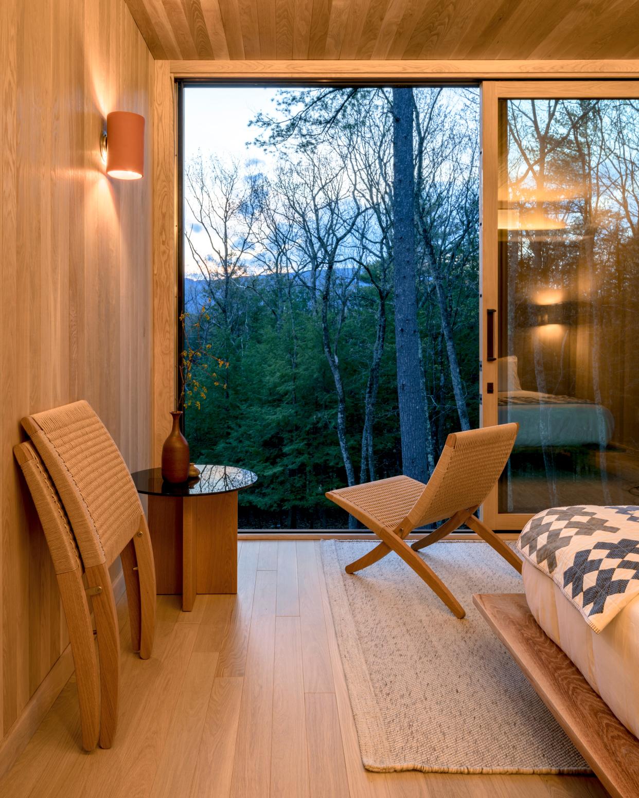 Piaule Landscape Hotel is a new boutique property in the Catskills that offers upscale cabins, a spa, and restaurant.