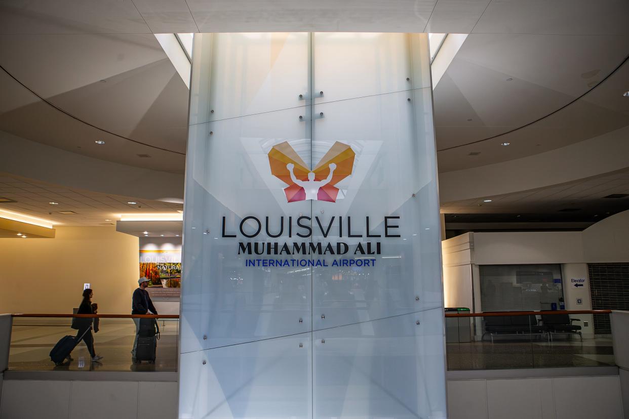 The Muhammad Ali International Airport in Louisville, Ky. on Nov. 21, 2023.