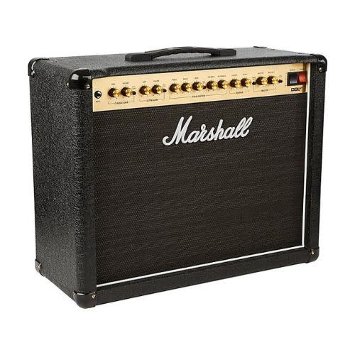 black and gold amp with handle