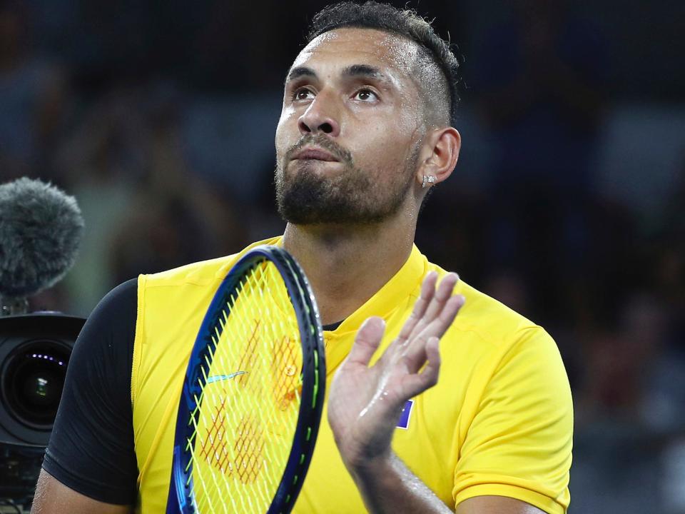 nick kyrgios january 2020