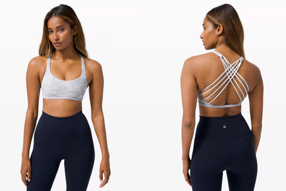 The Lululemon Free To Be bra is one of our favourite new arrivals to Lululemon's We Made Too Much page.