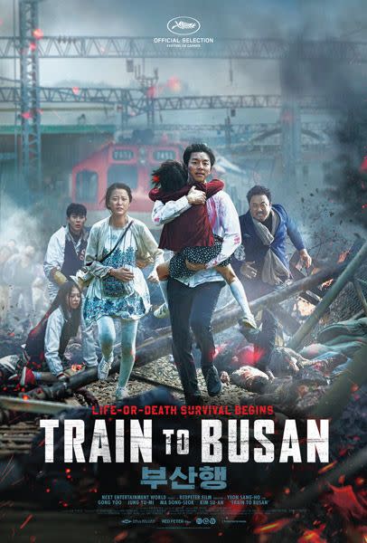 <p>Very few make it out alive when a zombie virus breaks out on a train from Seoul to Busan. After you watch this nightmare-inducing <a href="https://www.womenshealthmag.com/life/g27471451/best-horror-movies-based-on-true-stories/" rel="nofollow noopener" target="_blank" data-ylk="slk:horror film;elm:context_link;itc:0;sec:content-canvas" class="link ">horror film</a>, any commute on any train will seem like a piece of cake.</p><p><a class="link " href="https://www.netflix.com/title/80117824?source=35" rel="nofollow noopener" target="_blank" data-ylk="slk:WATCH NOW;elm:context_link;itc:0;sec:content-canvas">WATCH NOW</a></p>