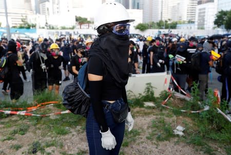 Anti-government demonstration in Hong Kong