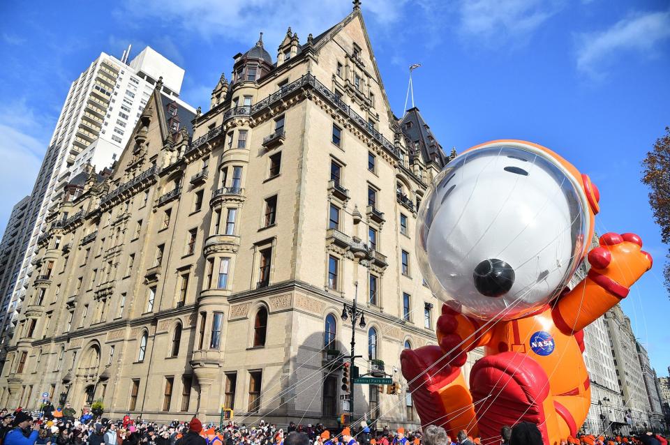 Astronaut Snoopy's design honored the 50th anniversary of the moon landing.