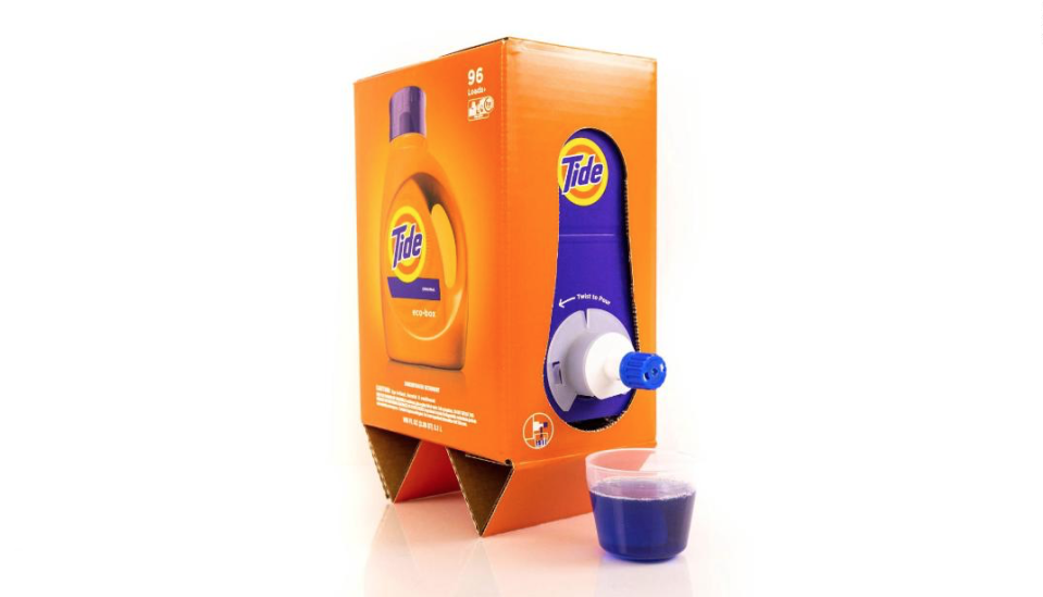 Procter & Gamble just announced a new version of Tide laundry detergent called the Eco-Box. (Photo: Procter & Gamble)