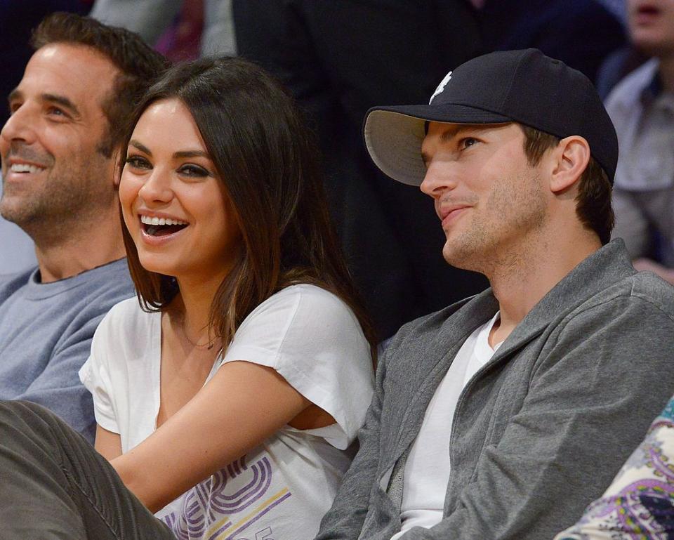 2013: Mila Kunis and Ashton Kutcher