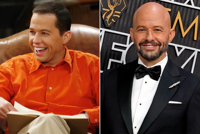 <p>Greg Gayne/CBS /Courtesy Everett Collection; Frazer Harrison/Getty</p> Jon Cryer on Two and a Half Men and now
