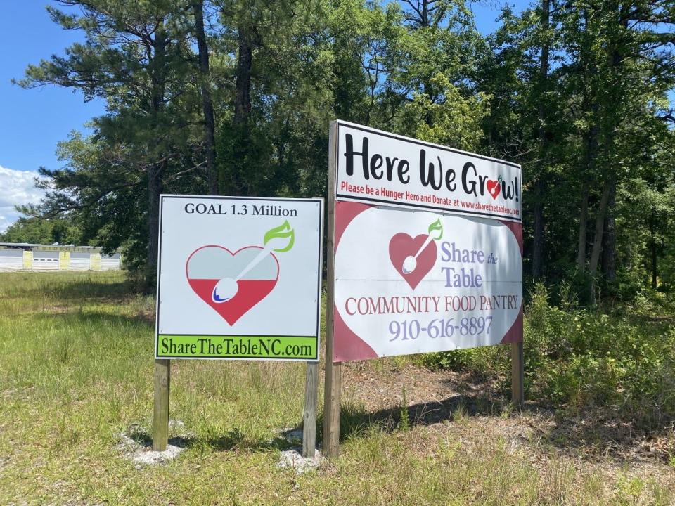 Share the Table, Inc. is working to raise $1.3 million for a new food pantry along U.S. 17