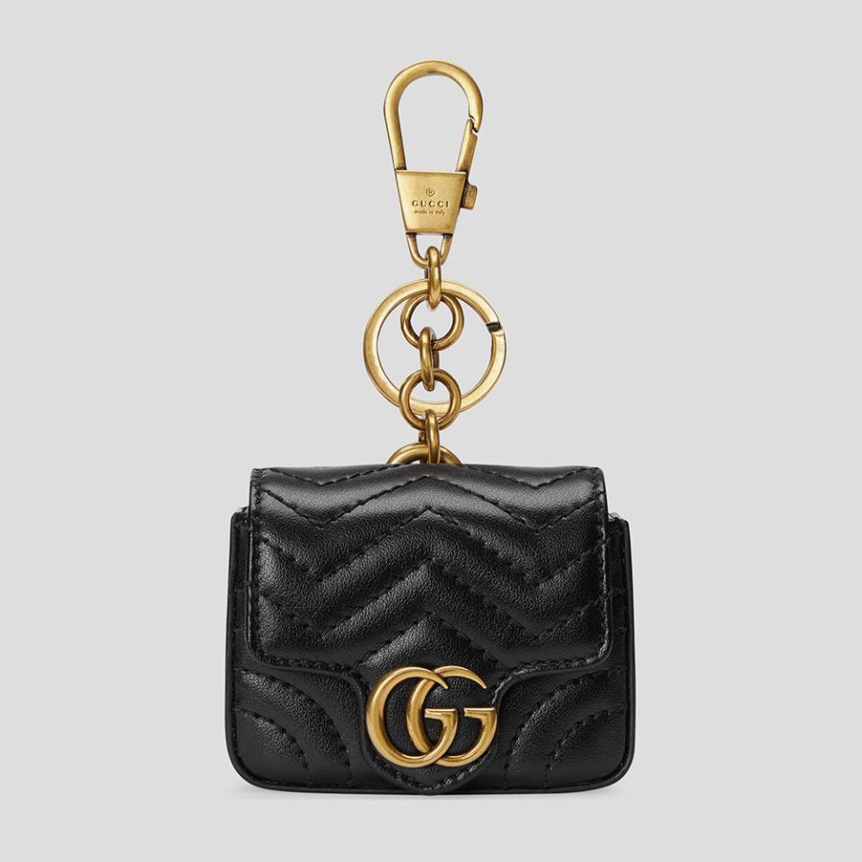 <p><a href="https://go.redirectingat.com?id=74968X1596630&url=https%3A%2F%2Fwww.gucci.com%2Fus%2Fen%2Fpr%2Fwomen%2Fwallets-and-small-accessories-for-women%2Fcard-holder-and-small-accessories-for-women%2Fkeychains-keycases-for-women%2Fgg-marmont-keychain-p-768275AACXW1052&sref=https%3A%2F%2Fwww.elle.com%2Ffashion%2Fshopping%2Fg60488199%2Fbag-charms-trend%2F" rel="nofollow noopener" target="_blank" data-ylk="slk:Shop Now;elm:context_link;itc:0;sec:content-canvas" class="link ">Shop Now</a></p><p>Marmont Keychain</p><p>gucci.com</p><p>$790.00</p>